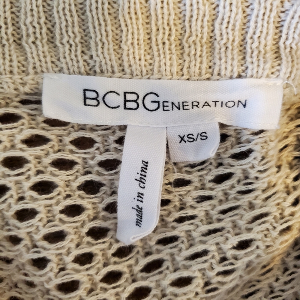 BCBG Open Knit Cardigan sz XS - Picture 5 of 6
